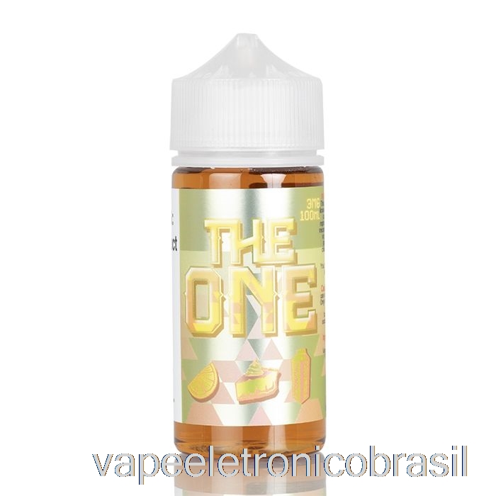 Vape Eletrônico Limão - The One E-liquid - Barba Vape Co - 100ml 3mg